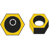 Ersatz-Sechskantscheiben M10 (Satz a 4 St.)